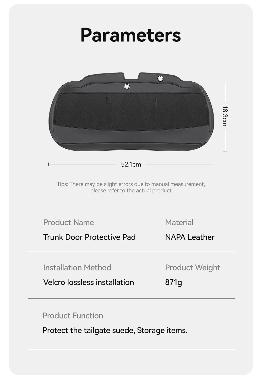 For Tesla Model 3 Highland Leather trunk Model Y Juniper TPE guard plate anti-co