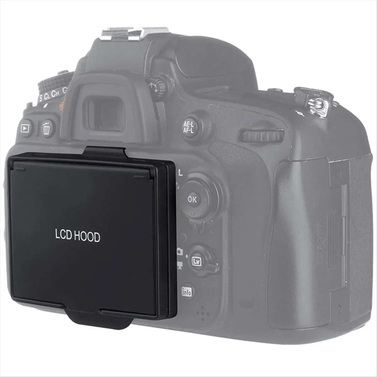 M05K 2in1 LCD 화면 보호기 니콘 D600 D610용 팝업 선쉐이드 후드 커버 가드