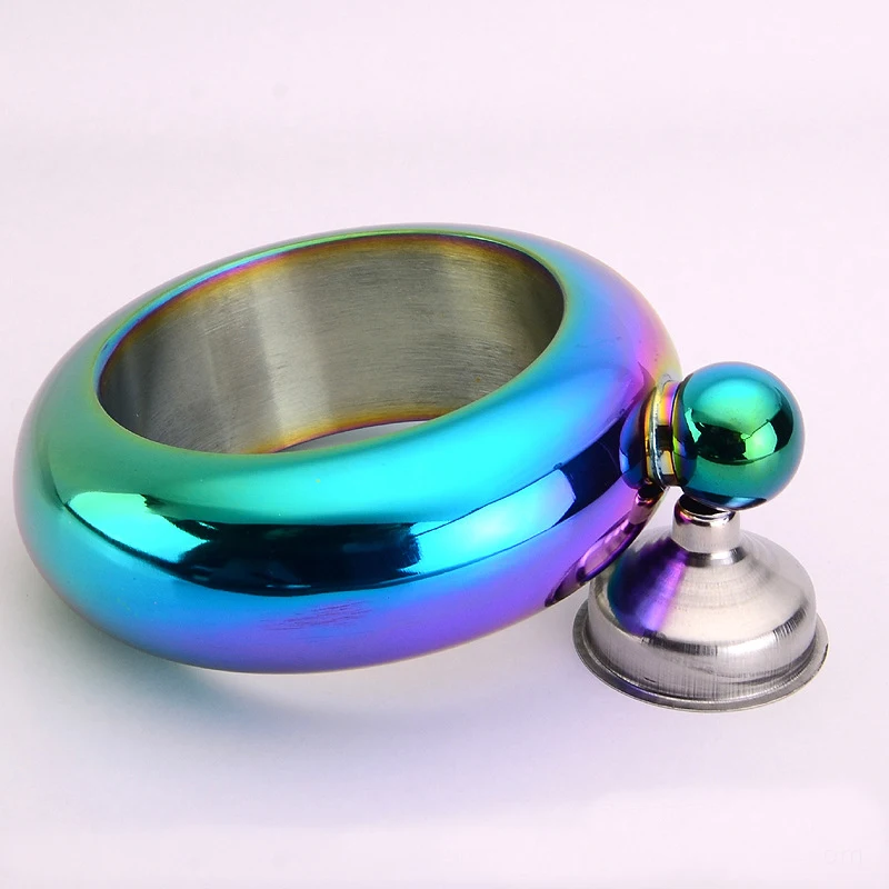 Barware Bileklik Viski Şarap Paslanmaz Çelik Alkol Şişesi