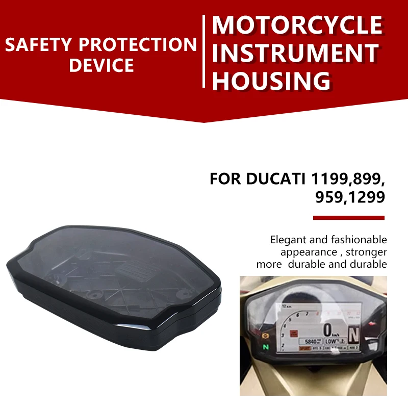

Подходит для DUCATI 899 959 1299 1199 Panigale 1198 848 EVO Тахометр одометр топливный манометр корпус