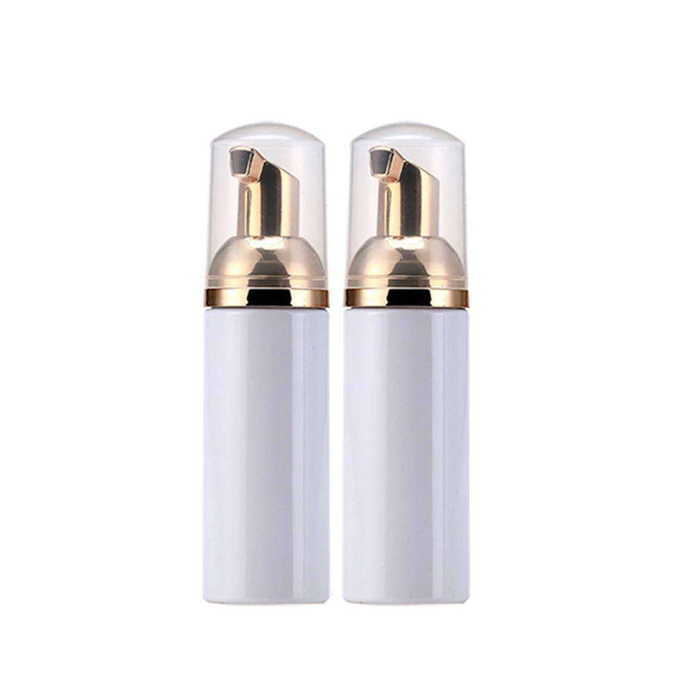 10pcs/set Grafting Eyelash Cleaning Kit 60ML Liquid Foam Empty Pump Bottle Eyelash Cleaning Brush Skin Care Tools eyelash cleansing bottle