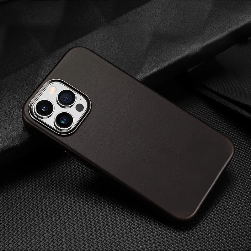 Dux Ducis Genuine Leather Phone Case For Iphone 14 13 Pro Max Iphone14 Plus Luxury Supercar Cowhide Fashion Phone Cases Cover