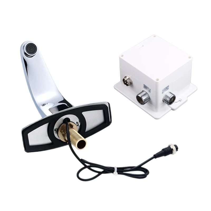 Grifo De Baño Automático Activado Por Movimiento Sin Contacto Para Fregadero Cocina T5Ef