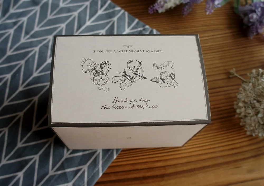 10 Pcs Blue Dog Bear Doll Paper Boxes 15.5×10×12cm for Wedding Birthday Valentine’s Day... - SKU BDBB2204 - UGI Packaging