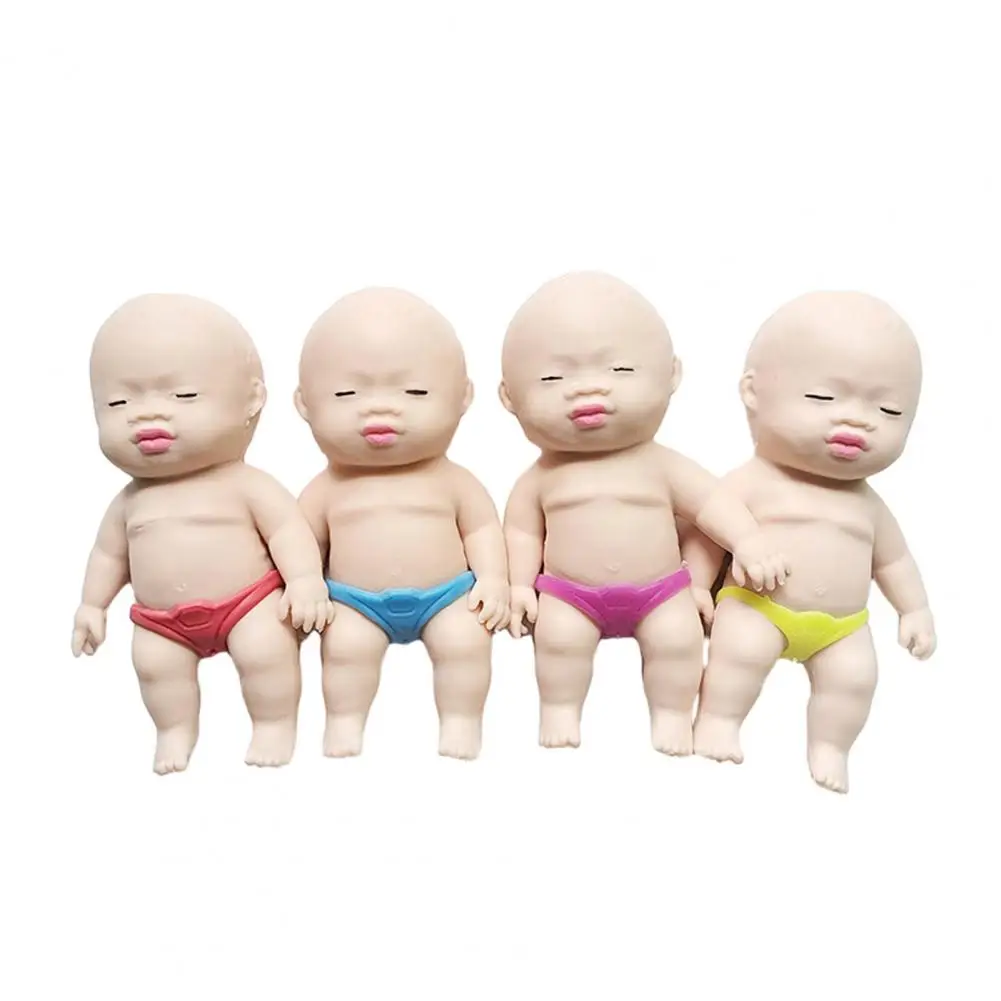 감압용 검은색 인형 핀치펀 아프리카 손바닥 크기의 작은 인형, 이상하고 재미있고 못생긴 인형, 통풍이 잘되는 장난감, 어린이 장난감