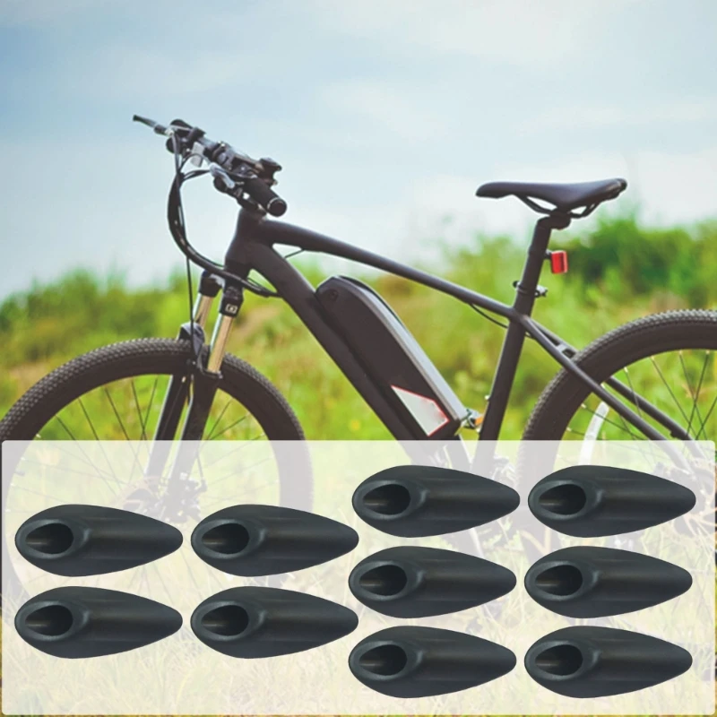 10 Œillets De Dérailleur Vélo - Bouchons De Cadre Pour Routage Interne Câbles