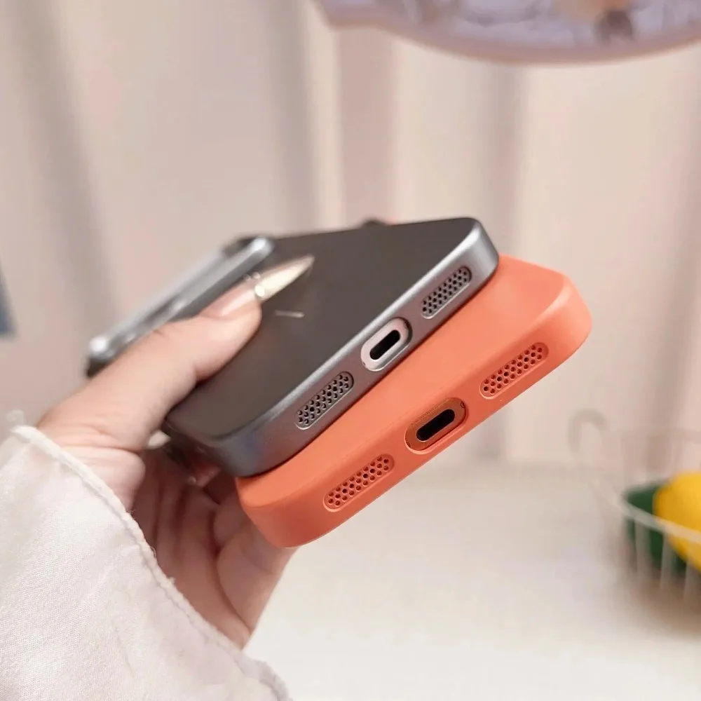 Ultra Thin Matte Magnetic Case with Textured Metallic Paint Finish