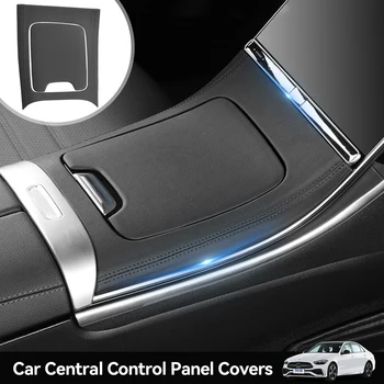 Car Interior Center Console Panel Cover Control Stcikers Trim for Mercedes-Benz C-Class W206 C200 C260 C300 2022 2023 2024 1