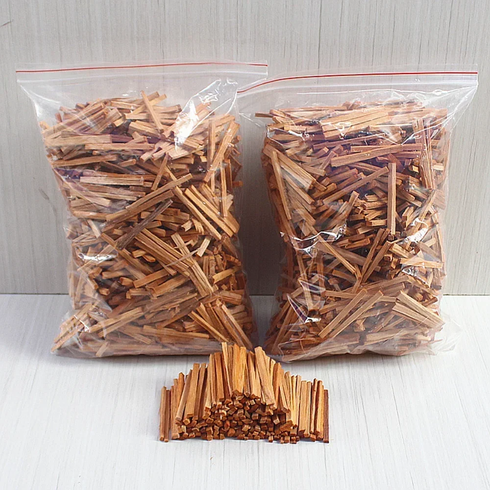 10/50g Natural Sandalwood Sticks Incense Natural Hand Split Wood Strips Purifying Healing Meditation Stress Relief Aromatherapy