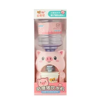 Mini Water Dispenser Beverage Frog Piggy Play House Dispenser Toy Mini Water Dispenser Cartoon Dormitory Toys 2