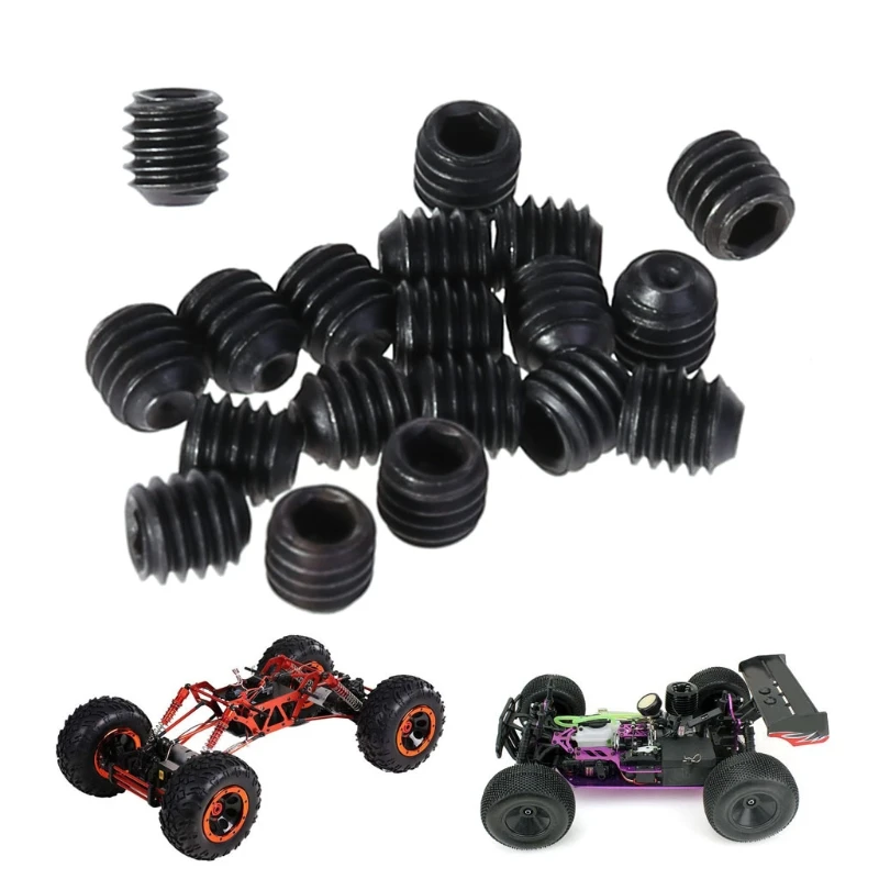 

20pcs HSP 02099 for M 4x4 Grub for Head screw Spare Parts For 1/10 1560