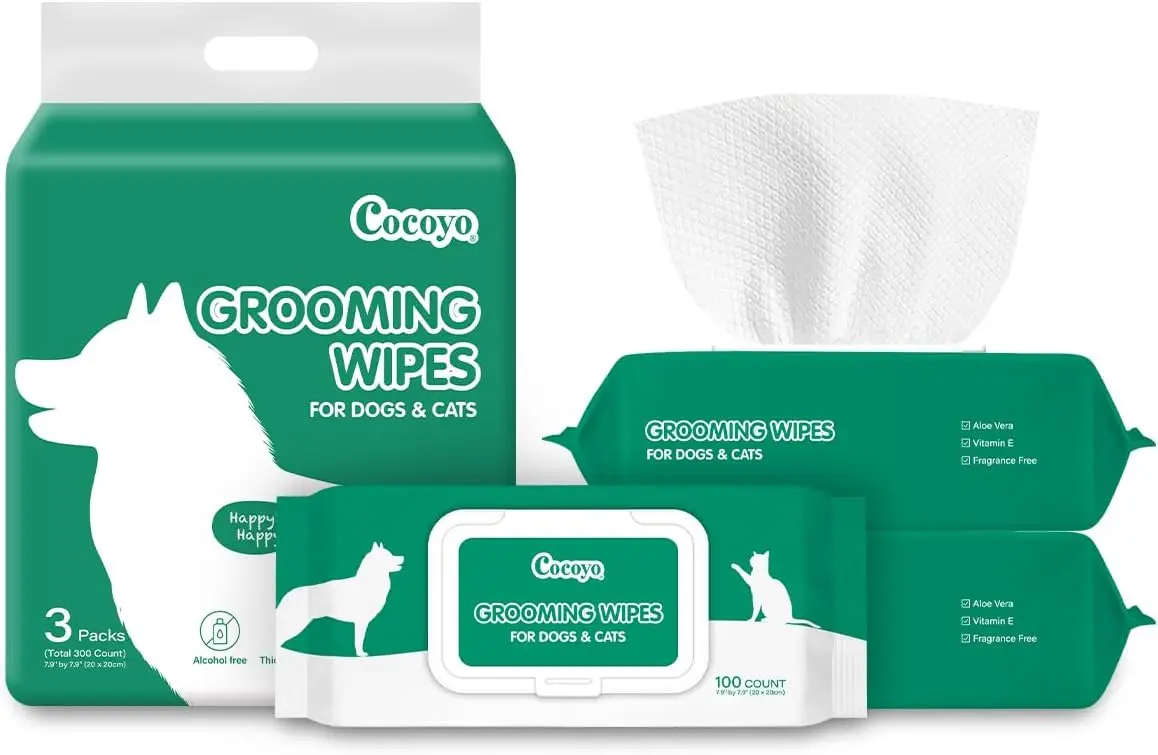 Plant-Based Pet Cleaning Wipes 1