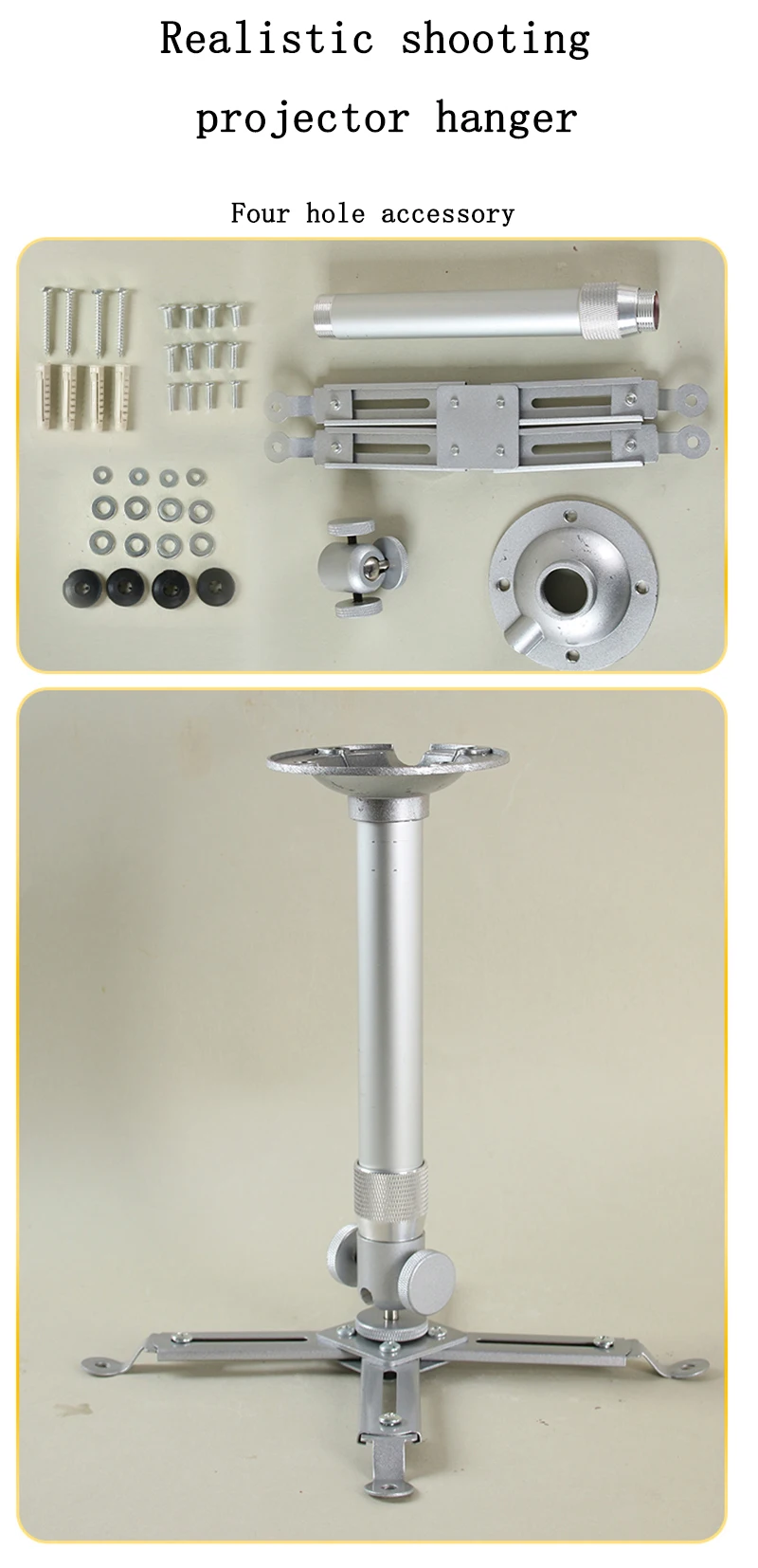 Thinyou 20 Cm 120 Cm Universal-Projektorhalterung Mit Schwenk-/Neigefunktion, Verstellbare Deckenmontage, Wandhalterung, Projektorständer S36Aee2B557244Dc9A5Da9E321F38Cd00U