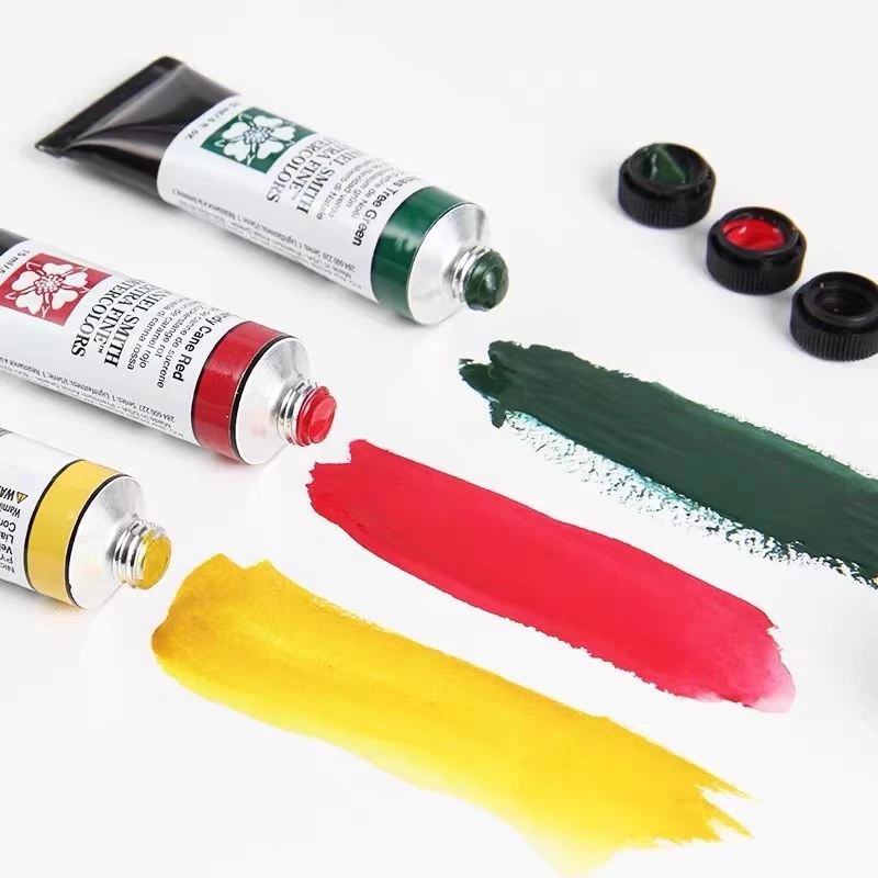 Watercolor Paint Watercolor Pigment American DANIEL SMITH Natural Mineral Extra Fine 15ml Paint Tube Acuarelas Painting Artists Drawing Supplies