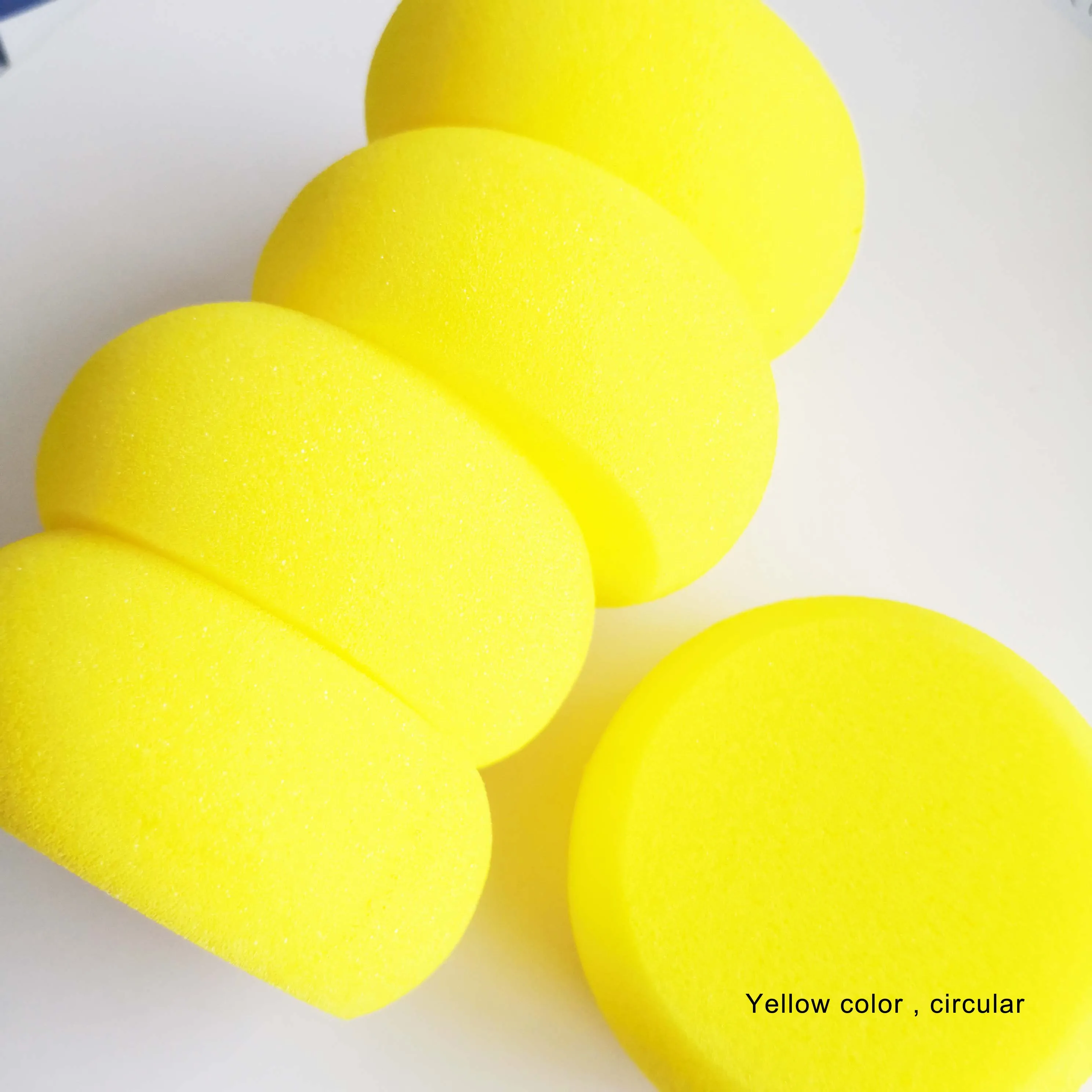 5pcs Body Art Face Painting Water droplets Semicircle Circular Facial Graffiti Halloween Makeup Sponge 4