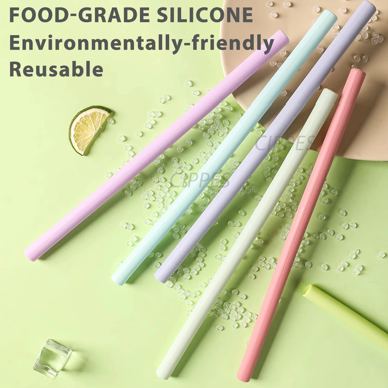 Cannucce In Plastica Alimentare Sicure Cannucce Riutilizzabili Per Bambini – Set Da 8, Design Cartoni Animati, Eco-Friendly Per Feste E Casa Cannucce Plastiche Colorate Per Feste
