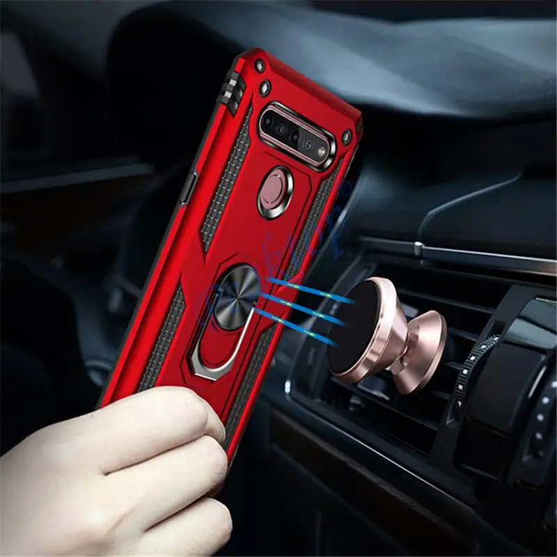 Shanhai Per Lg Stylo 6 Custodia Antiurto Per Auto Custodia - Foto 4