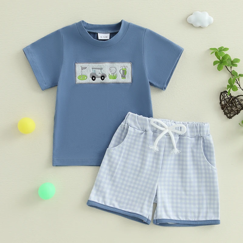 Toddler Boys Golf Outfit 3