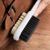 Double-Sided Shoes Cleaning Brush White Rubber Eraser for Suede Nubuck Boots Bags Stain Dust Brush Leather Clothing Care Cleaner 3