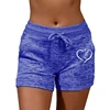 Summer Women's Shorts Printing Elastic High Waist Casual Sport Fitness Running Oversize Female Sweatpants 4