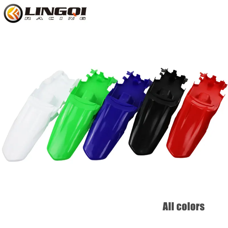 LYNNCHI Motorcycle CRF110 Rear Fender Plastic Wheel Splash Mud Guard Mudguard For CRF 110 2013 Pit Dirt Bike Accessories Parts