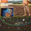 VEVOR Metal Detector 12" Coil Rechargeable Gold Detector 39-50in Adjustable W/7 Modes DSP Chip IP68 for Detecting Gold Treasure 2