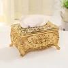 1PC European Style Tissue Box for Home Living Room Drawered Tissue Holder Hotel Paper Towel Storage Box 1