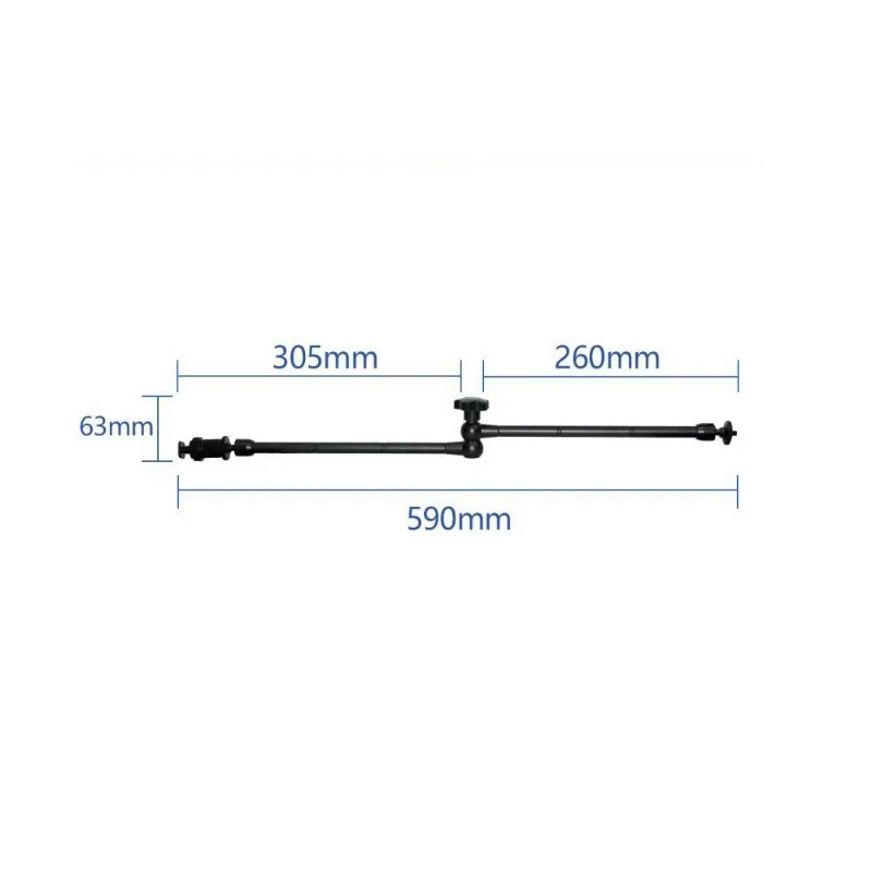 Camera accessories articulating magic arm 20" Articulated Camera Magic Arm Super Clamp 1/4" and 3/8" Thread DSLR/LCD Monitor/Mic /Flash Bracket/Lighting Stand