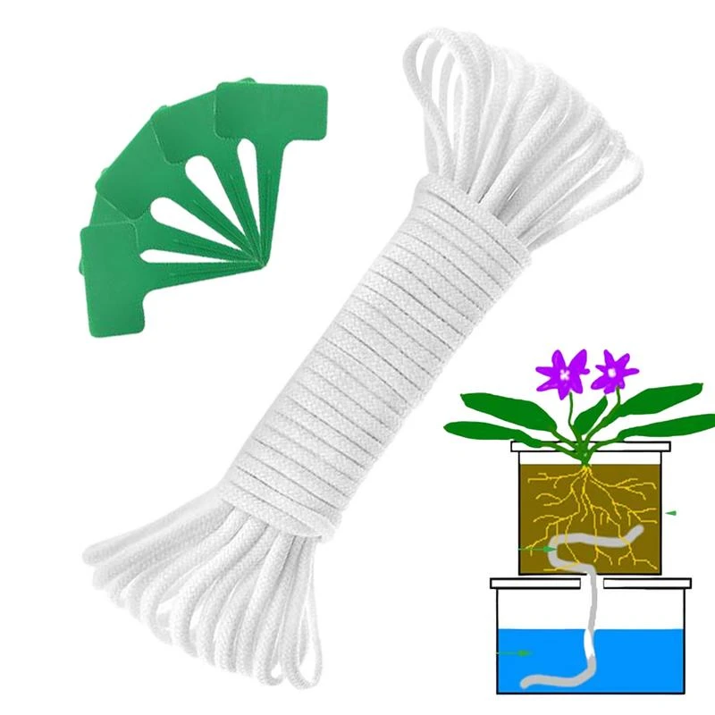 Automatic Plant Waterer Self Watering Capillary Wick Cord DIY