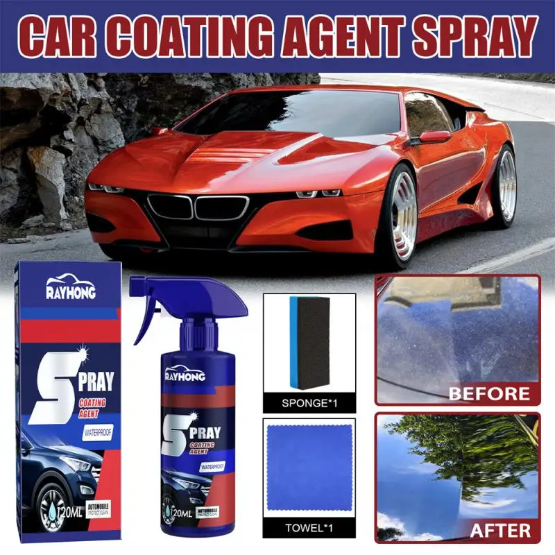 Primo 120ml Ceramic Nano Coating Spray Car Paint Care Nano Car Scratch  Removal Spray Nano Repair Spray Hydrophobic Glass