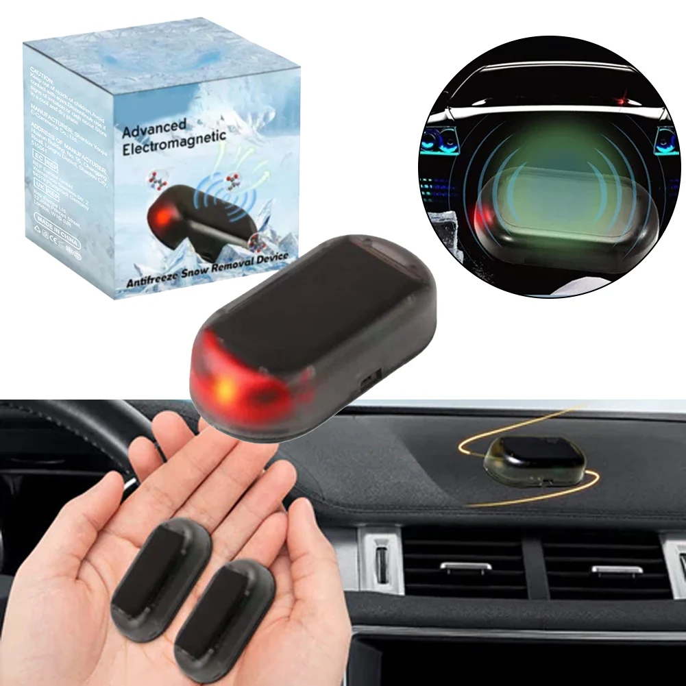 

1pc 5*2.6*1.5cm Car Electromagnetic Molecular Interference Antifreeze Snow Removal Instrument Perfect Match With All Models