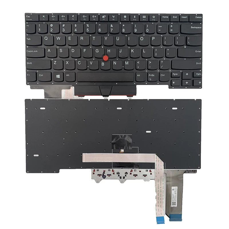 

Новая черная клавиатура US для Lenovo IBM Thinkpad E14 GEN 1 (тип 20RA, 20RB)