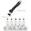 1pc 5 In 1 Silicone Scraper Glue Remover Knife, Angle Beauty Sewing Spatula Beauty Sewing Tool Four-piece Glue Scoop Hand Tools  5