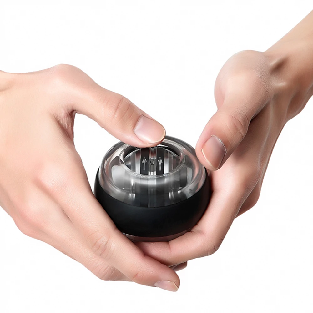 Self-Starting Wrist Power Gyro Ball Wrist Trainer Ball Hand Wrist Forearm Trainer for Strengthen Arms Fingers Bones and Muscles
