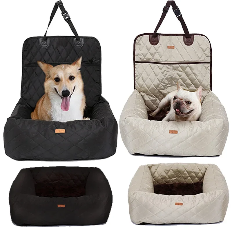 

Folding 2 1 Travel Pad Pet Waterproof Car Seat Safe Carry Basket Puppy Bag House Carrier Accessories In Dog