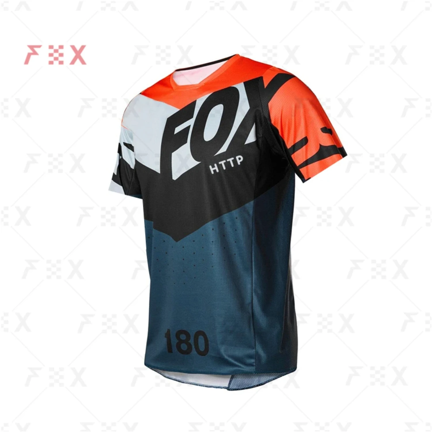 Men's Downhill Mountain Bike MTB Shirts Offroad DH Motorcycle Motocross Sportwear Clothing Http mtb jersey Racing Short