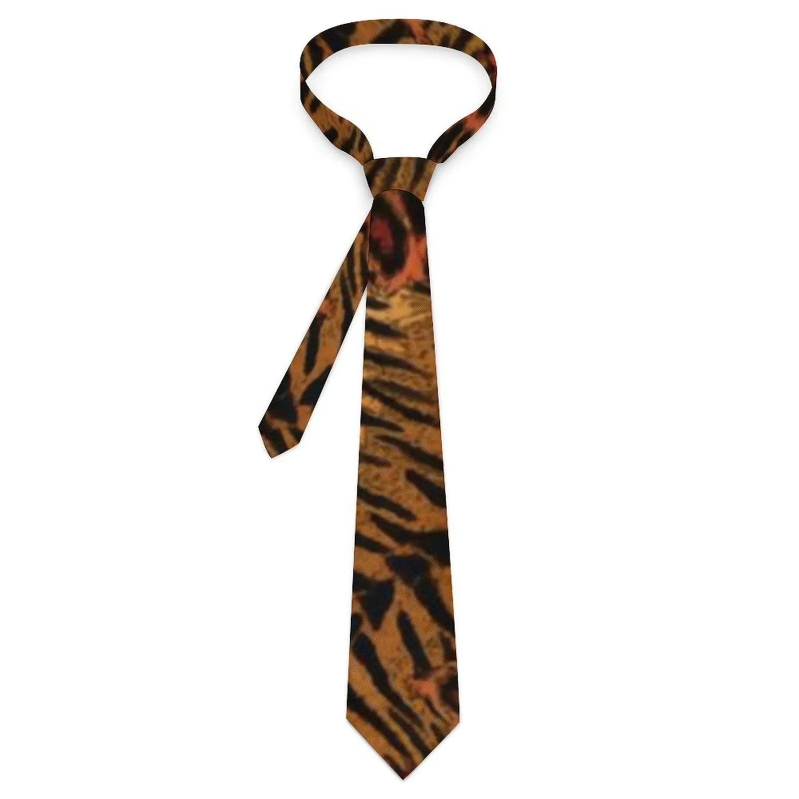 

Leopard Skin Print Tie Trendy Spotted Striped Wedding Neck Ties Men Novelty Casual Necktie Accessories Quality Design Collar Tie