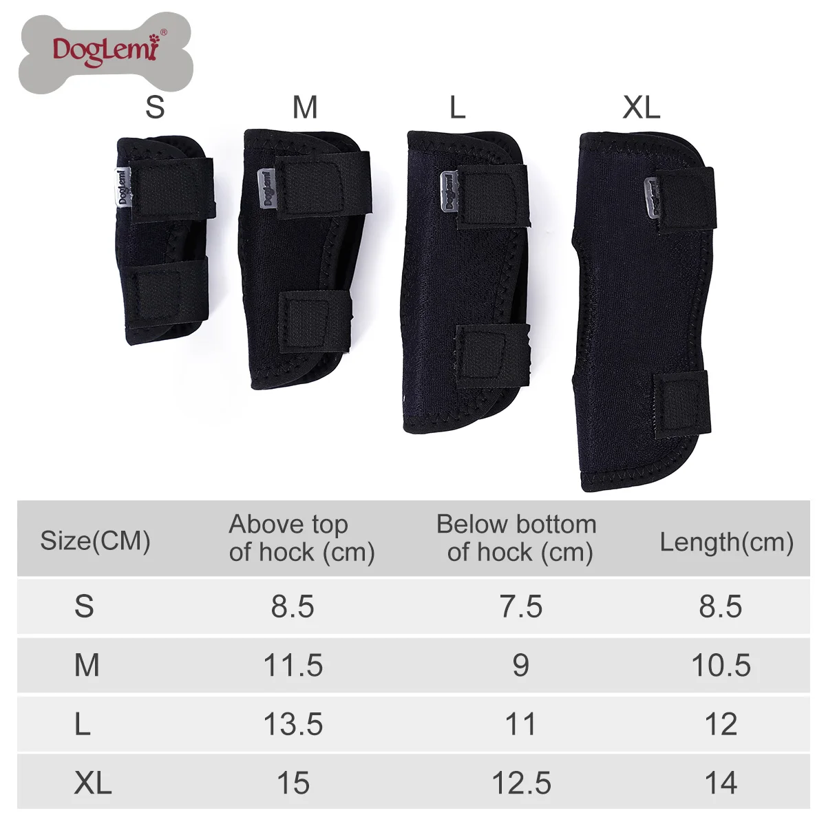 Pet Dog Leg Brace Pet Bandages Knee Hock Straps Protection for Puppy Joint 1pcs of Wrap Dog Medical Supplies