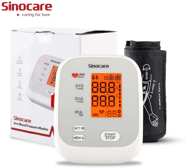 Blood Pressure Monitor Upper Arm by Alcedo| Automatic Digital BP Machine