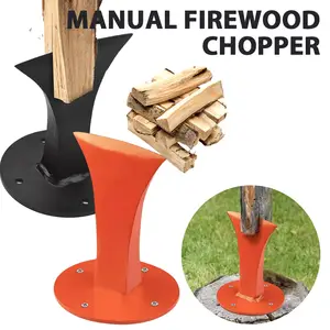 Distributeur de bois de chauffage manuel, Wedge URA, fait à la main, fonte,  fendeur de bois de chauffage avec marteau de 4lb - AliExpress