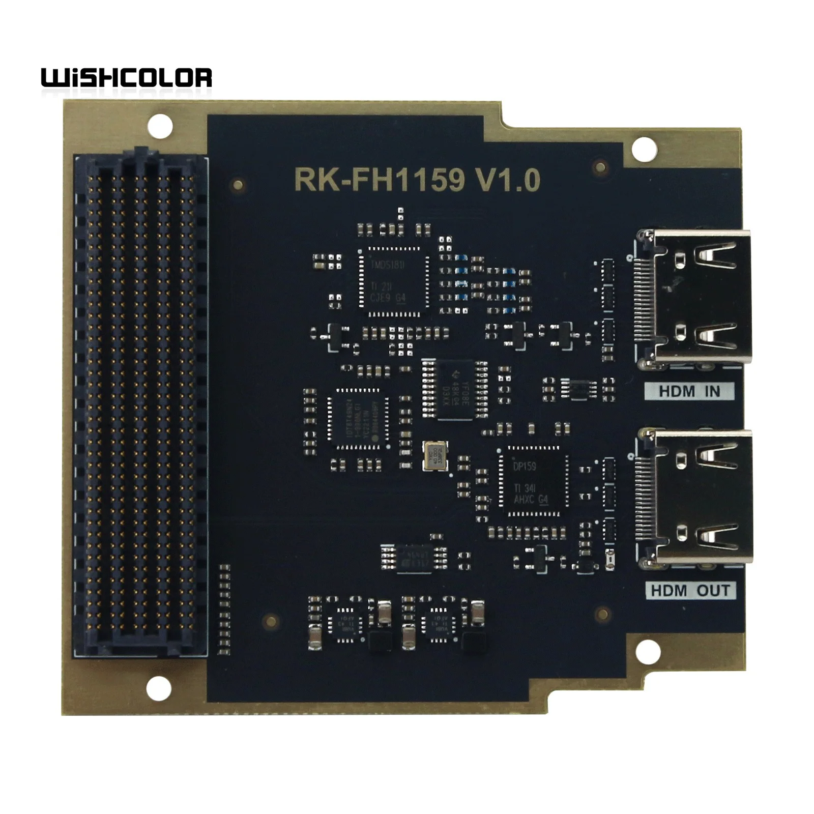 Wishcolor RK-FH1159 V1.0 4K HDMI 호환 비디오 입력 및 출력 모듈 FPGA용 HPC FMC 서브 카드 개발 보드
