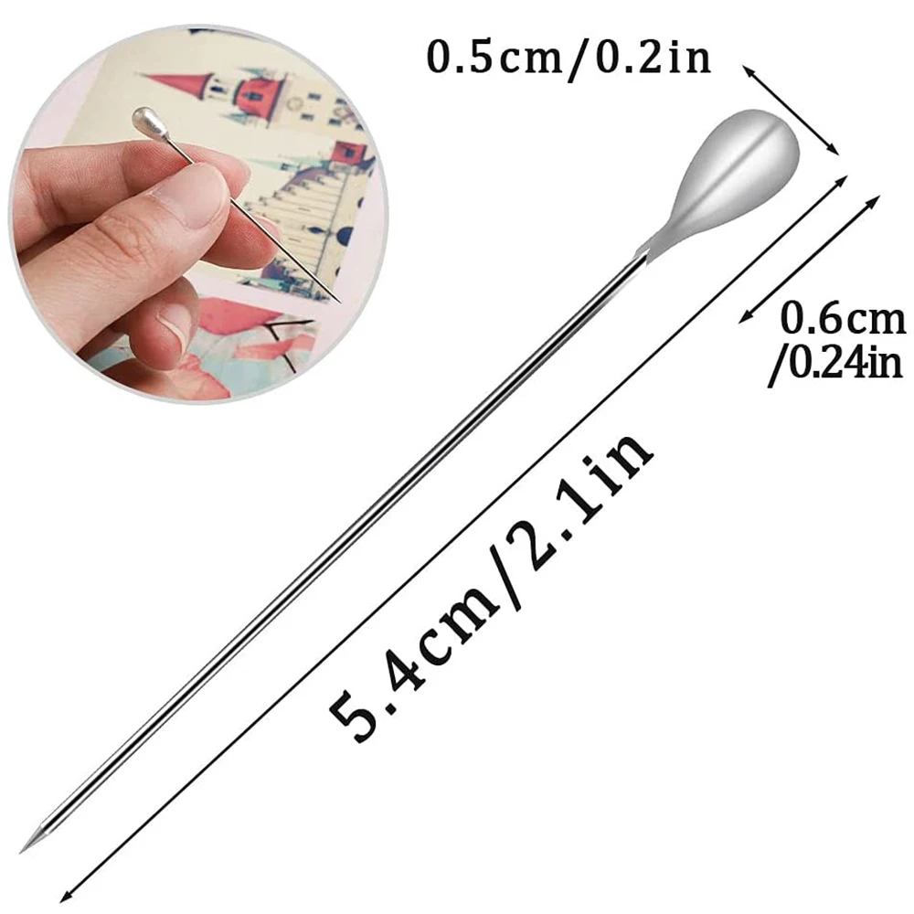 진주 헤드 바느질 핀, 코르세이지 스트레이트 핀, 양재 핀, DIY 쥬얼리 제작, 웨딩 꽃 장식, 100 개