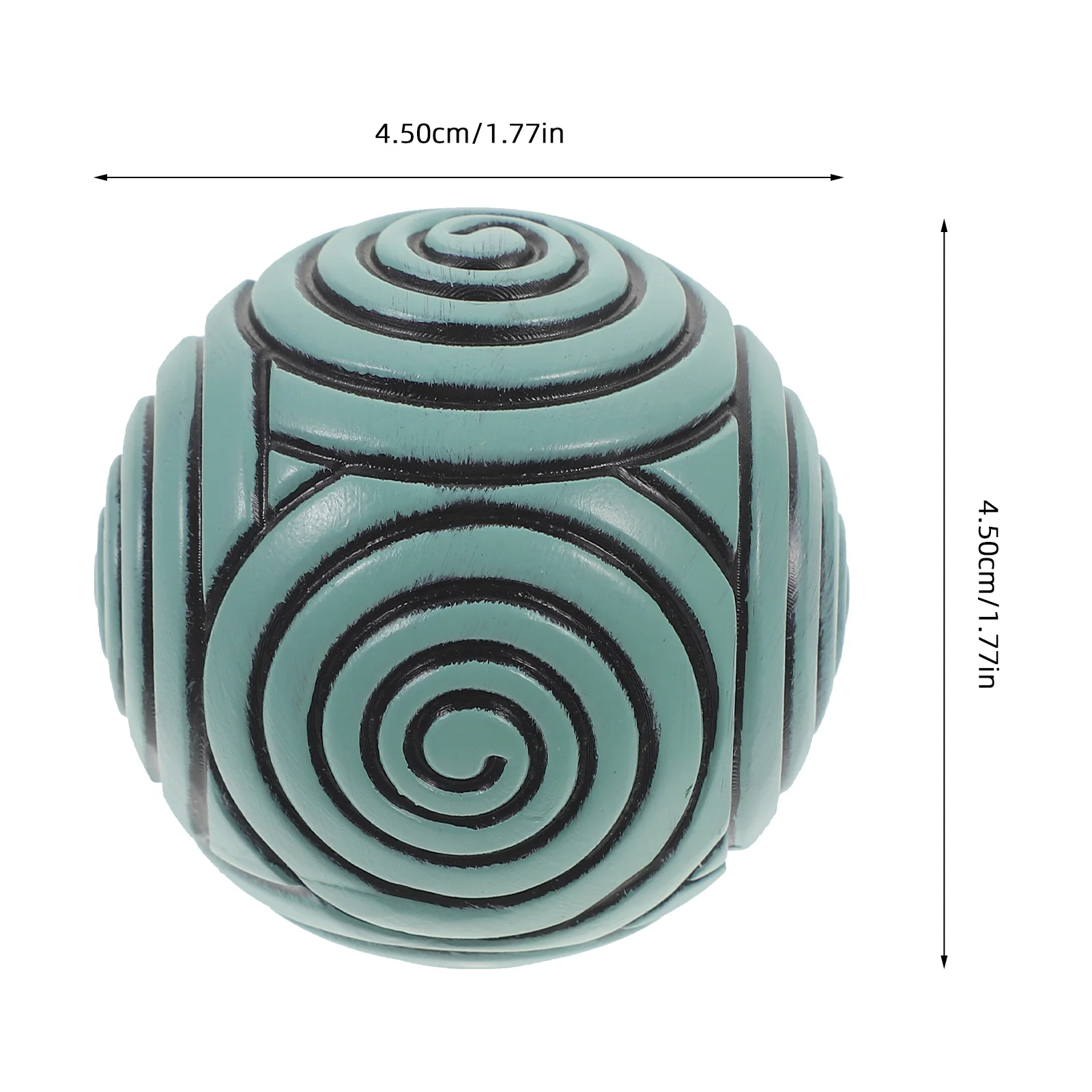 

Zen Garden Sand Ball Stamp Sphere Japanese Desktop Meditation Sand Box Accessory