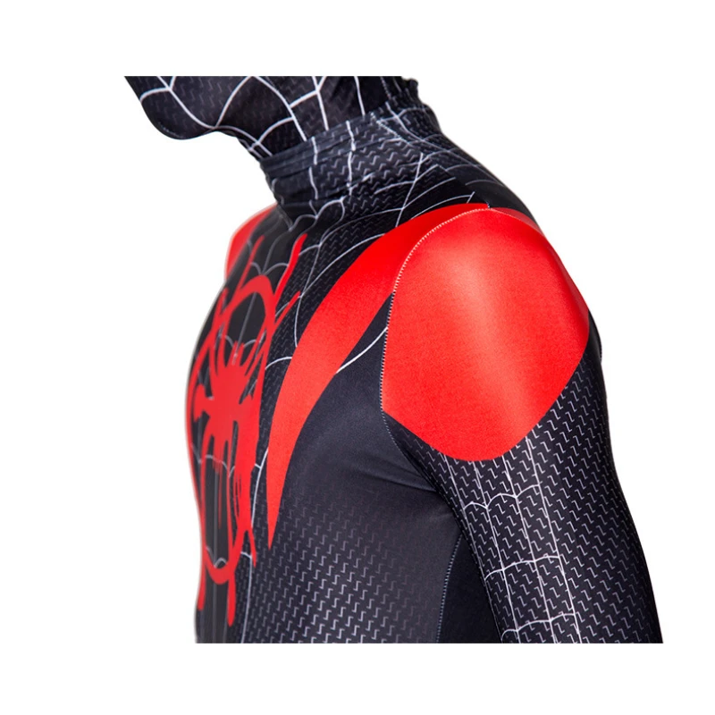 Spiderman Cosplay Costume Superhero Bodysuit For Children Miles Morales Peter Parker Zentai superhero cosplay costume kids cosplay costume