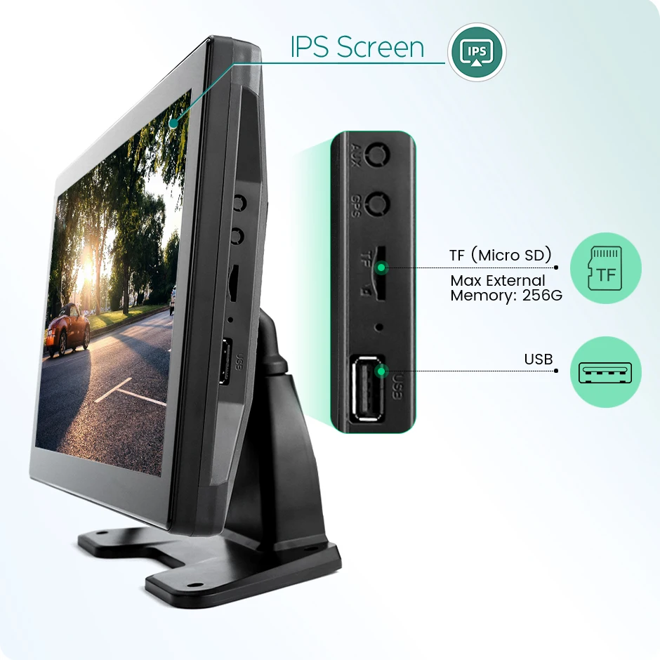 10 ġ 4 ä  ġ ũ Ʈ  ƮϷ MP5 DVR ڴ   4PCS FHD 1080P  ķ ī޶