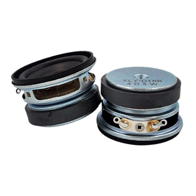 Tenghong 2pcs 40MM 4 Ohm 3W Audio Medium Treble Speaker Unit Cloth Edge Buddha Broadcasting Machine Home Theater Loudspeaker DIY