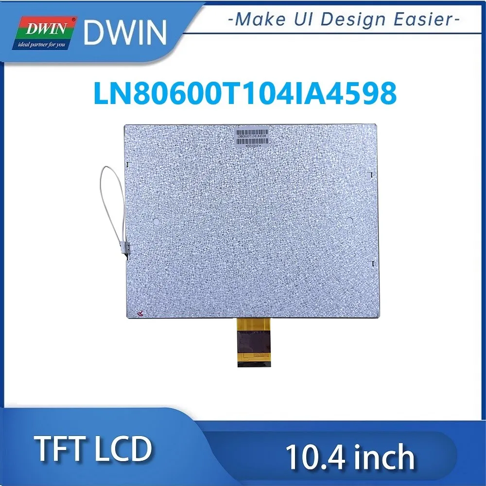DWIN 10.4 Inch 800x600 450nit RGB 60PIN TN TFT LCD Display Module