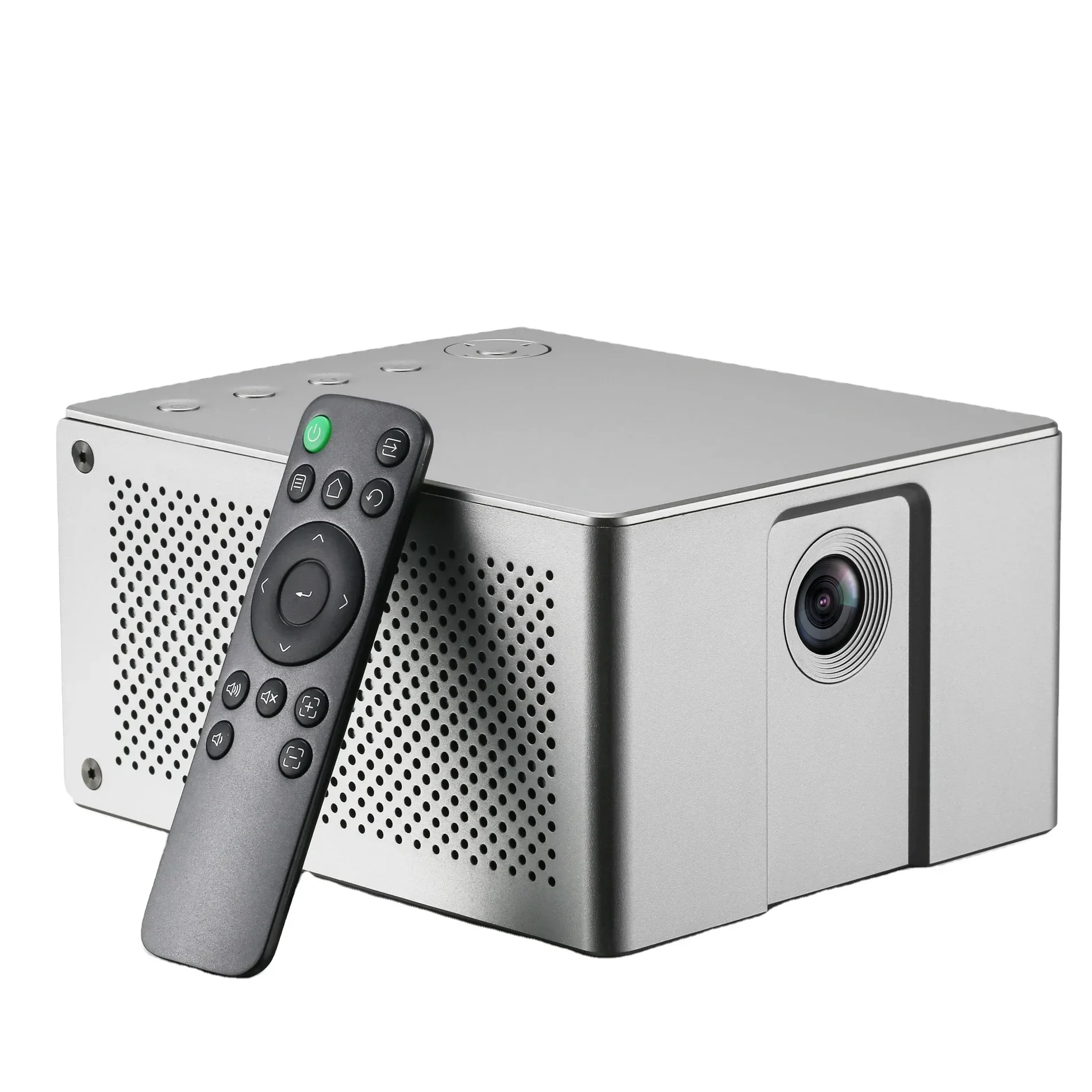 Proiettori Home Theater 4K Dlp Supporto 3D Android Connect Smartphone Tv Ps5 Netflix Portable 1000 Ansi Per Conferenze In Campeggio