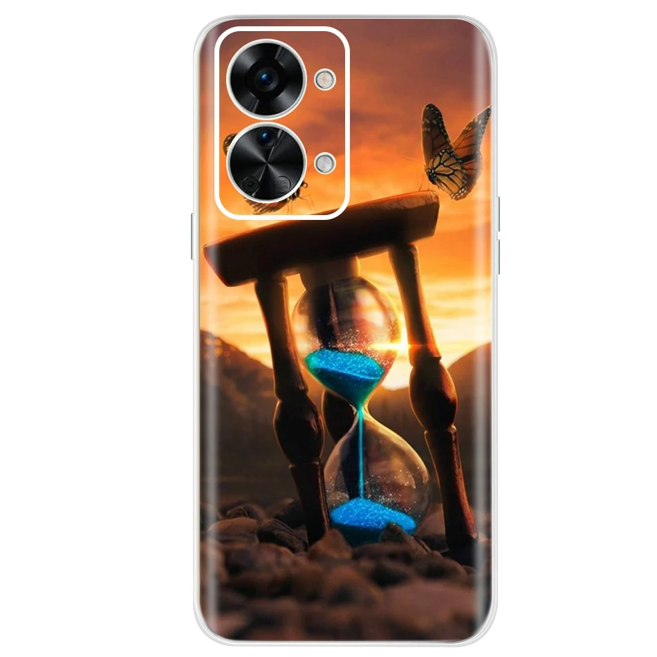 Stylish Painted Soft Silicone Clear TPU Phone Case Cover with Bumper Protection