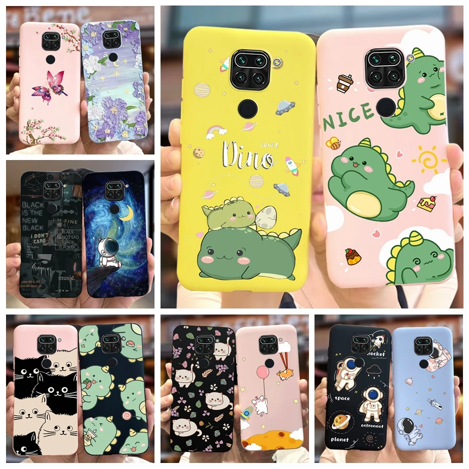 Cute Dinosaur Cartoon Soft Silicone Phone Case - Durable Bumper Cover